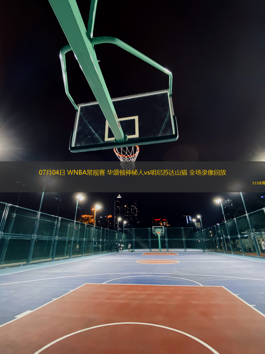 07月04日 WNBA常規(guī)賽 華盛頓神秘人vs明尼蘇達山貓 全場錄像回放